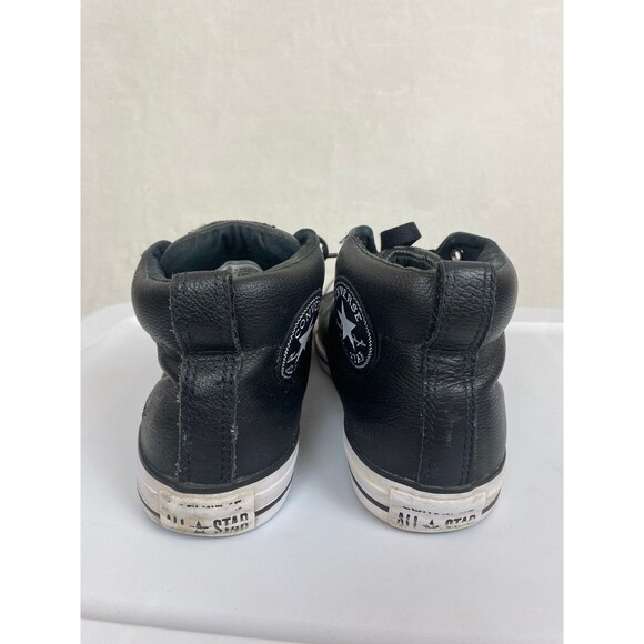 Converse Chuck Taylor All Star Leather High Top Men\'s Size 8 Black main image 6